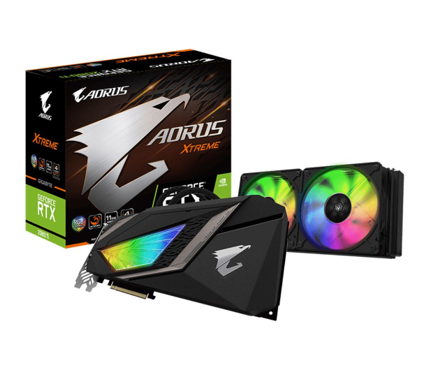 Gigabyte GeForce RTX 2080 Ti XTREME WATERFORCE 11GB GDDR6 - 473312 - zdjęcie